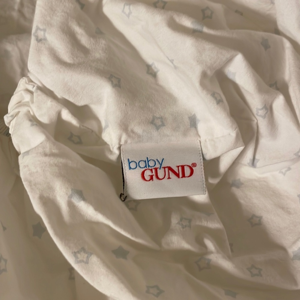 Organic cotton crib sheet